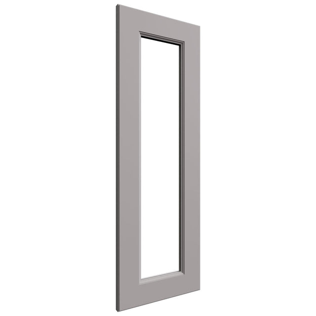 GDW2436 - Wall - Glass Door - 11-3 4 W X 35-1 2 H X 3 4 T - Fusion Nickel