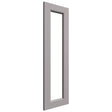 GDW2442 - Wall - Glass Door - 11-3 4 W X 41-1 2 H X 3 4 T - Fusion Nickel