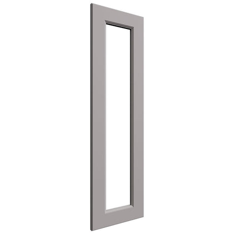 GDW2442 - Wall - Glass Door - 11-3 4 W X 41-1 2 H X 3 4 T - Fusion Nickel