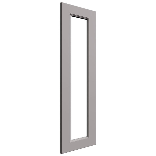 GDW2442 - Wall - Glass Door - 11-3 4 W X 41-1 2 H X 3 4 T - Fusion Nickel