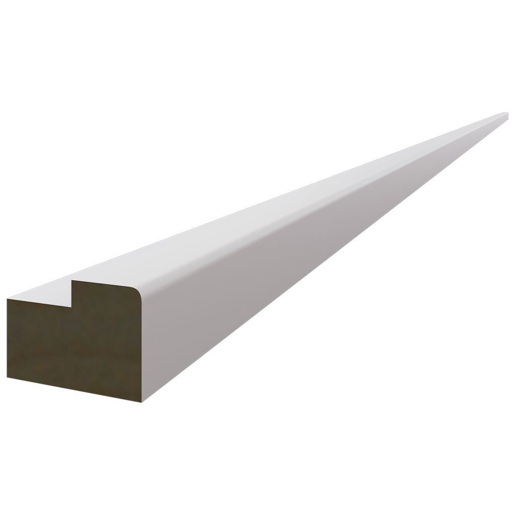 LRM - Light Rail Molding - 96 W X 1 H X 1 T - Fusion Nickel