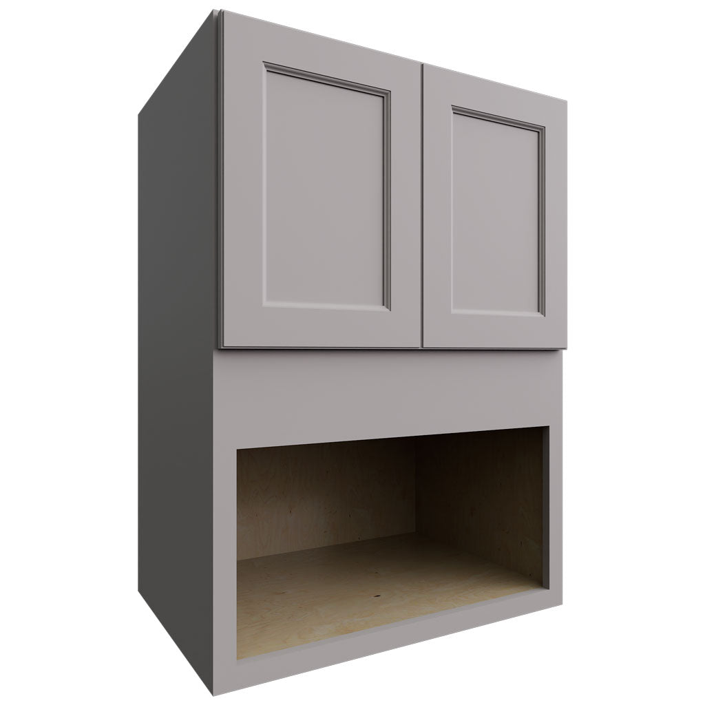 MC304221 - Wall - Microwave Cabinet - 30 W X 42 H X 21 D - Fusion Nickel