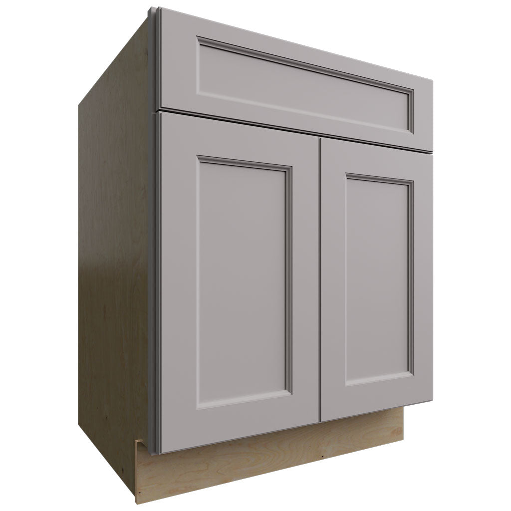 SB27 - Base - Sink Cabinet - 27 W X 34-1 2 H X 24 D - Fusion Nickel