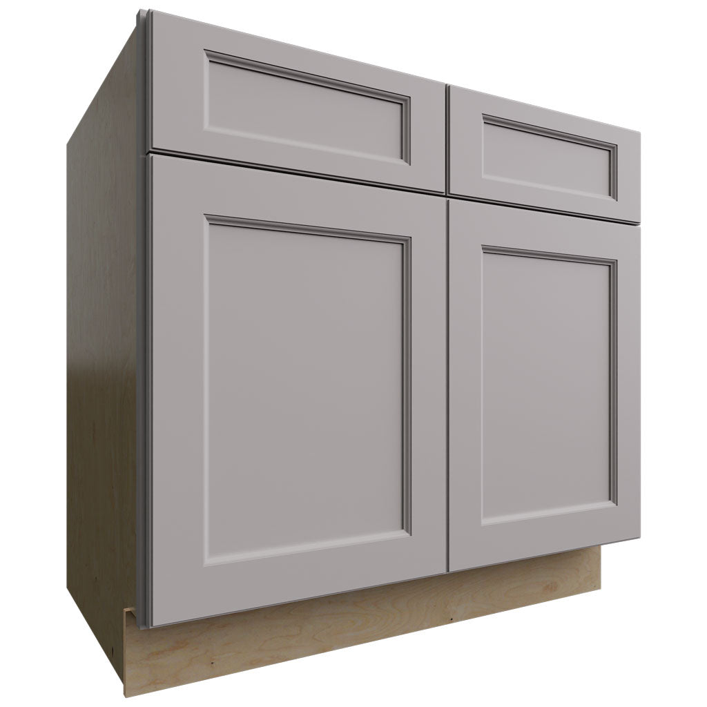 SB36 - Base - Sink Cabinet - 36 W X 34-1 2 H X 24 D - Fusion Nickel