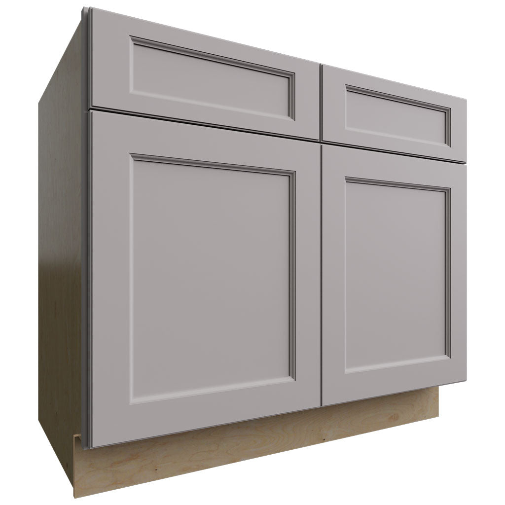 SB39 - Base - Sink Cabinet - 39 W X 34-1 2 H X 24 D - Fusion Nickel
