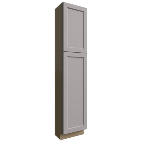 TP181284 - Tall - Pantry Cabinet - 18 W X 84 H X 12 D - Fusion Nickel