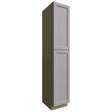 TP182496 - Tall - Pantry Cabinet - 18 W X 96 H X 24 D - Fusion Nickel