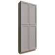 TP361296 - Tall - Pantry Cabinet - 36 W X 96 H X 12 D - Fusion Nickel