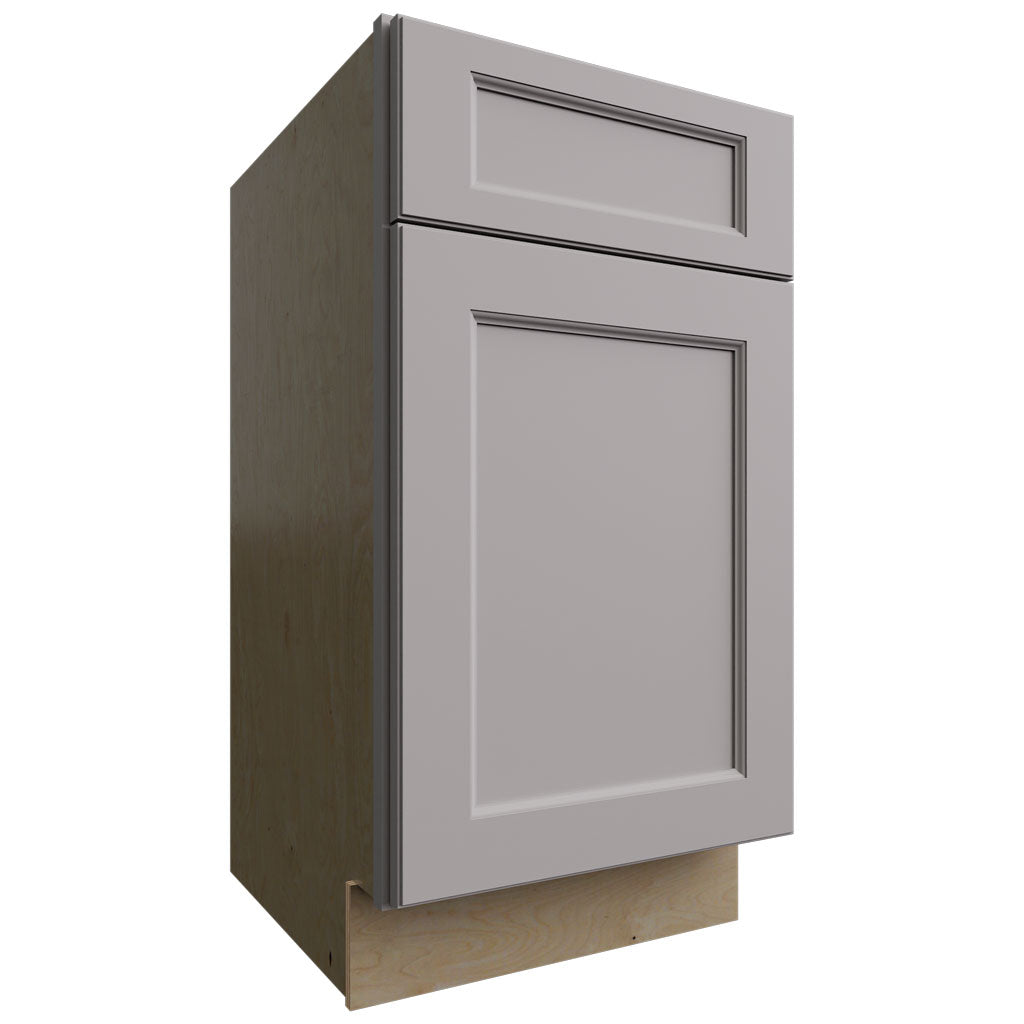 VB18-34 - Vanity - Base Standard Cabinet - 18 W X 34-1 2 H X 21 D - Fusion Nickel