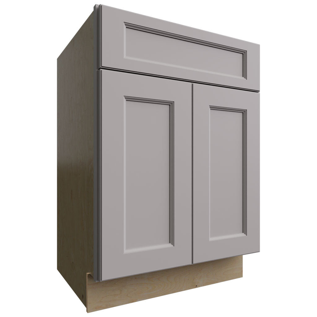 VB24-34 - Vanity - Base Standard Cabinet - 24 W X 34-1 2 H X 21 D - Fusion Nickel