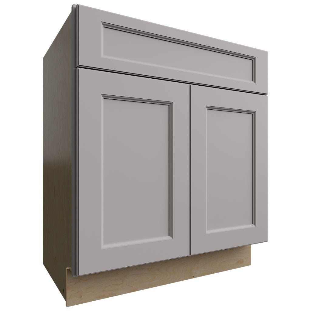 VB30-34 - Vanity - Base Standard Cabinet - 30 W X 34-1 2 H X 21 D - Fusion Nickel