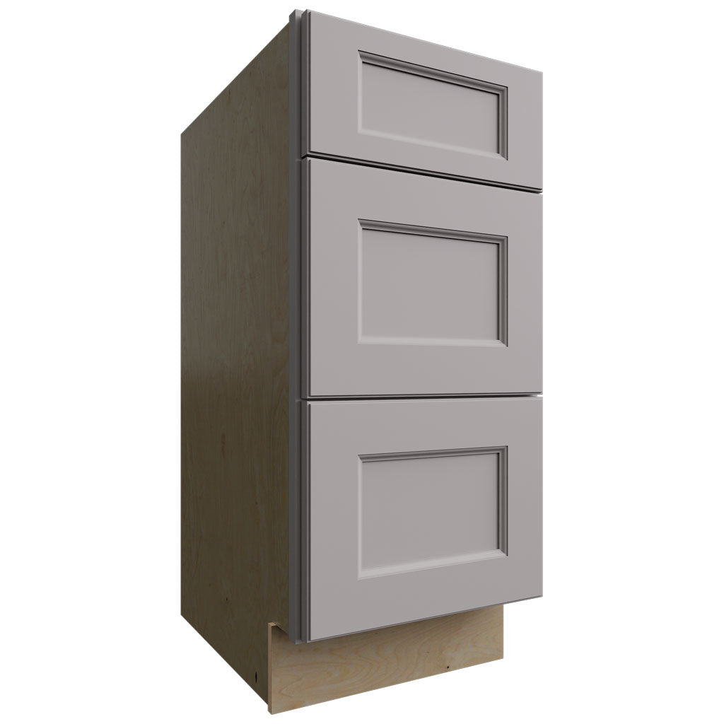 VDB15-34 - Vanity - Drawer Cabinet - 15 W X 34-1 2 H X 21 D - Fusion Nickel