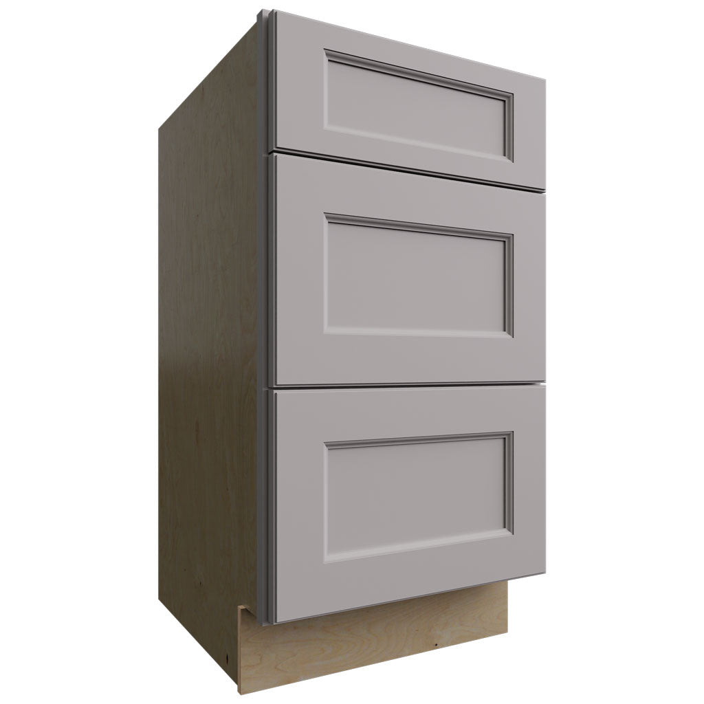 VDB18-34 - Vanity - Drawer Cabinet - 18 W X 34-1 2 H X 21 D - Fusion Nickel