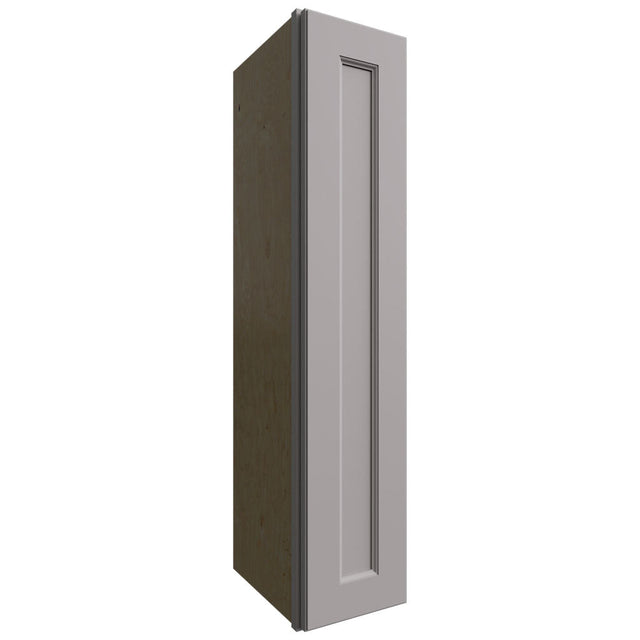 W0942 - Wall - Standard Cabinet - 9 W X 42 H X 12 D - Fusion Nickel