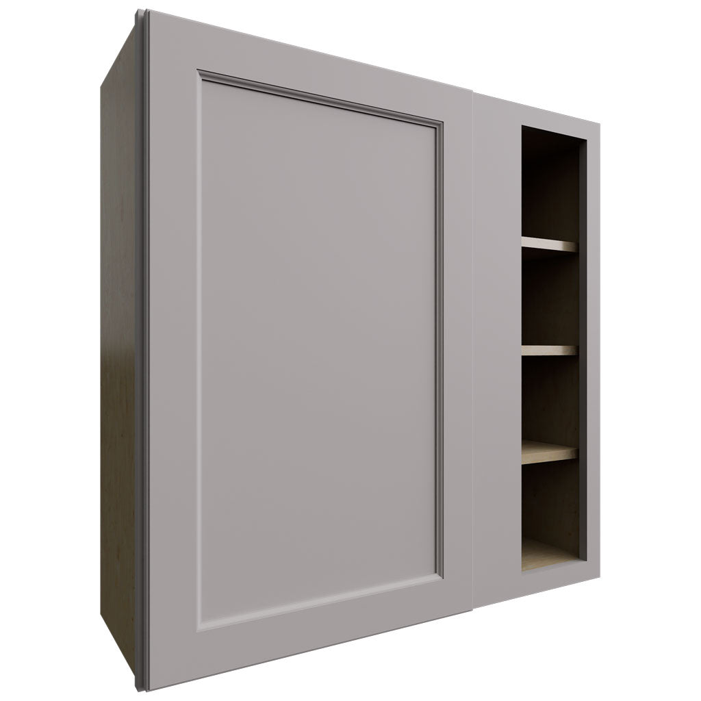 WBC3636 - Wall Corner - Blind Cabinet - 36 W X 36 H X 12 D - Fusion Nickel