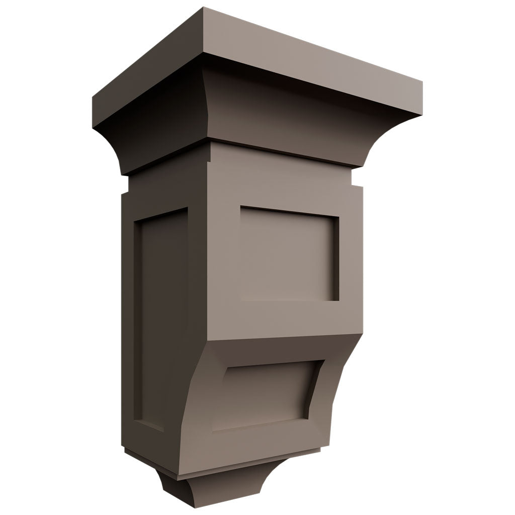 CMS - Corbel - 3-3 4 W X 6-1 2 H X 3-1 2 D - Oyster