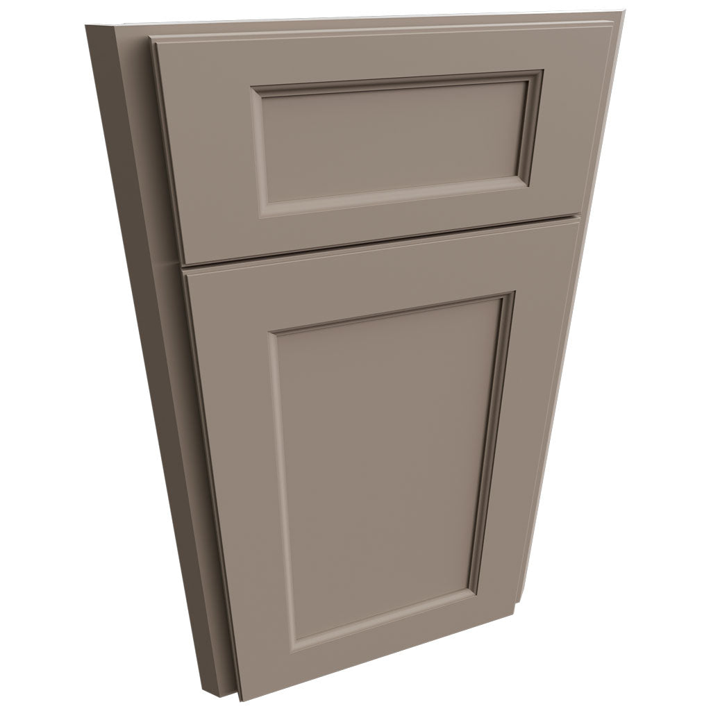 DSFL36 - Base Corner - Diagonal Sink Front - Floor Only - Fusion Oyster