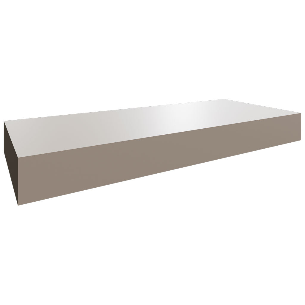 FLS24 - Wall - Floating Shelf - 24 W X 2-1 2 H X 10 D - Oyster
