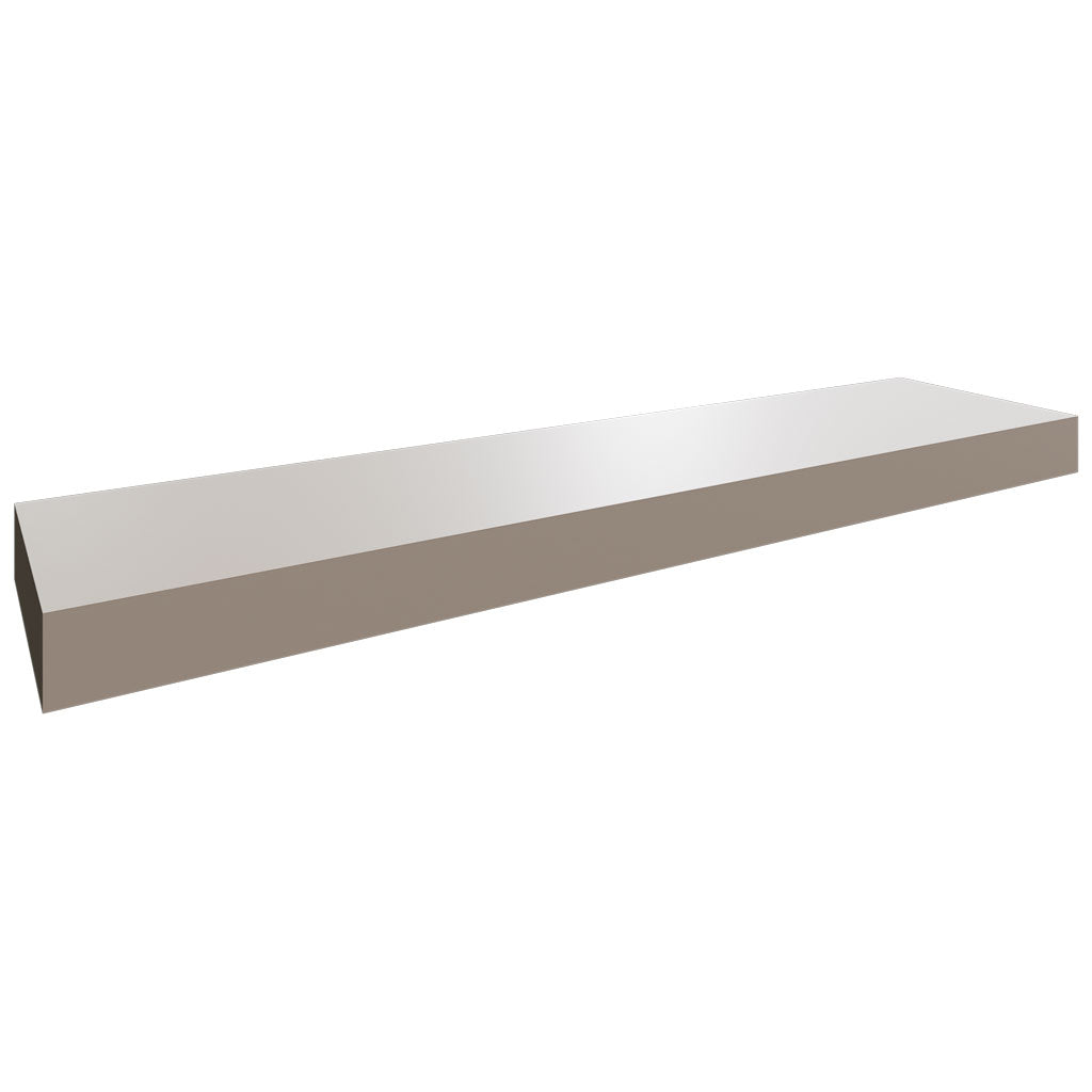 FLS42 - Wall - Floating Shelf - 42 W X 2-1 2 H X 10 D - Oyster
