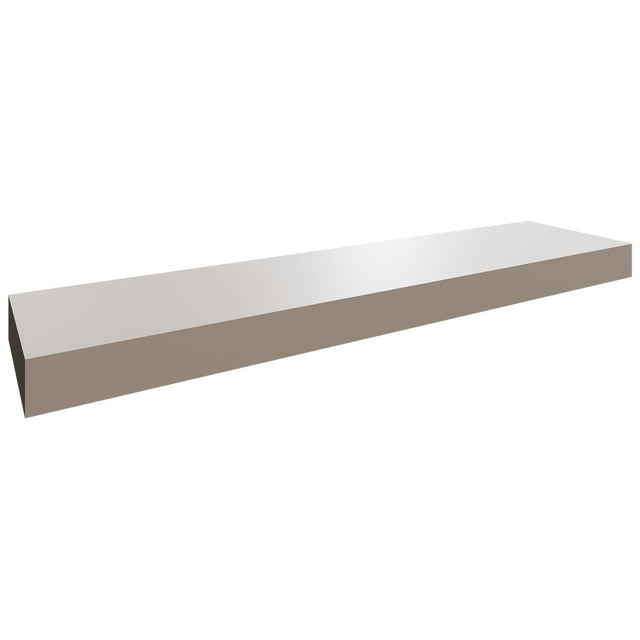 Fabuwood Oyster LED FLS42 Wall Floating Shelf W/Lighting 42 W X 2-1/2 H X 10 D