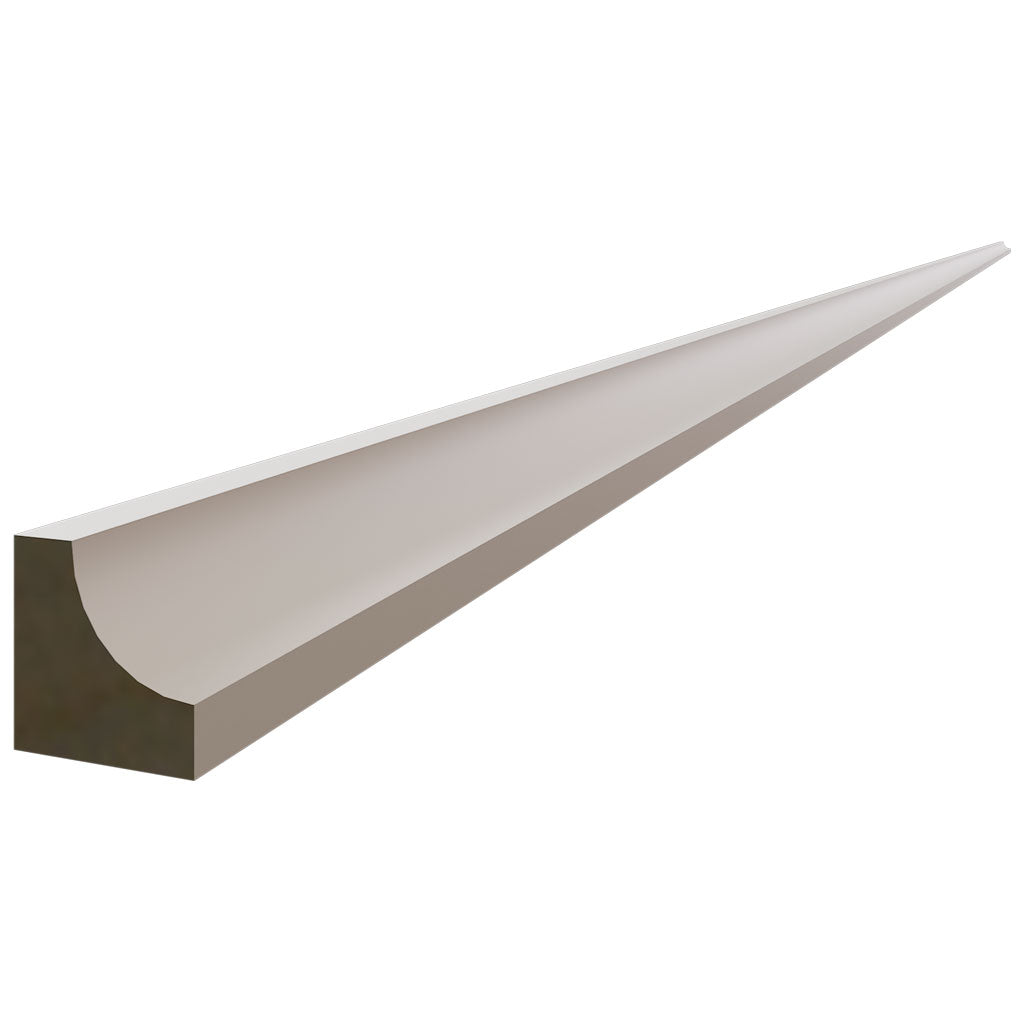 ICM8 - Inside Corner Molding - 96 W X 3 4 H X 3 4 T - Oyster