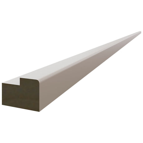 LRM - Light Rail Molding - 96 W X 1 H X 1 T - Fusion Oyster