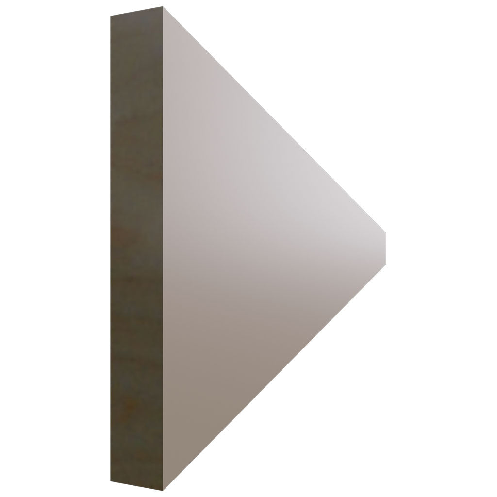 MEX-8 - Extension Molding - 96 W X 6 H X 3 4 T - Oyster