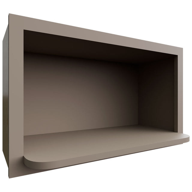 MW3018 - Wall - Microwave Shelf Cabinet - 30 W X 18 H X 12 D - Oyster