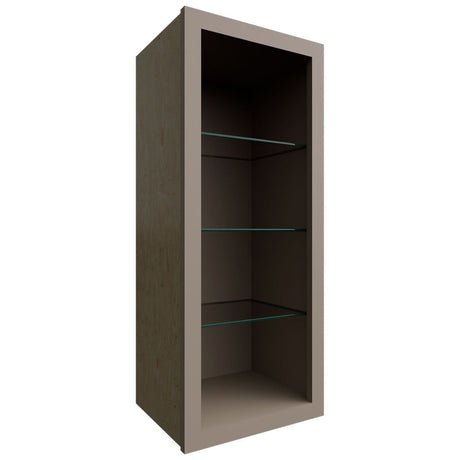 NDW1536 - Wall - Standard No Door Cabinet - 15 W X 36 H X 12 D - Oyster