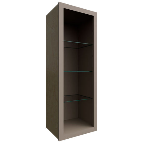 NDW1542 - Wall - Standard No Door Cabinet - 15 W X 42 H X 12 D - Oyster