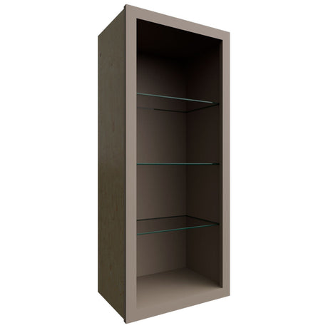 NDW1842 - Wall - Standard No Door Cabinet - 18 W X 42 H X 12 D - Oyster