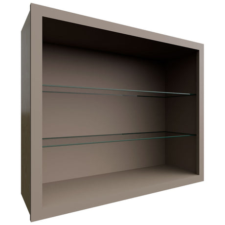 NDW3630 - Wall - Standard No Door Cabinet - 36 W X 30 H X 12 D - Oyster