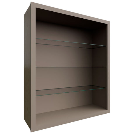NDW3642 - Wall - Standard No Door Cabinet - 36 W X 42 H X 12 D - Oyster