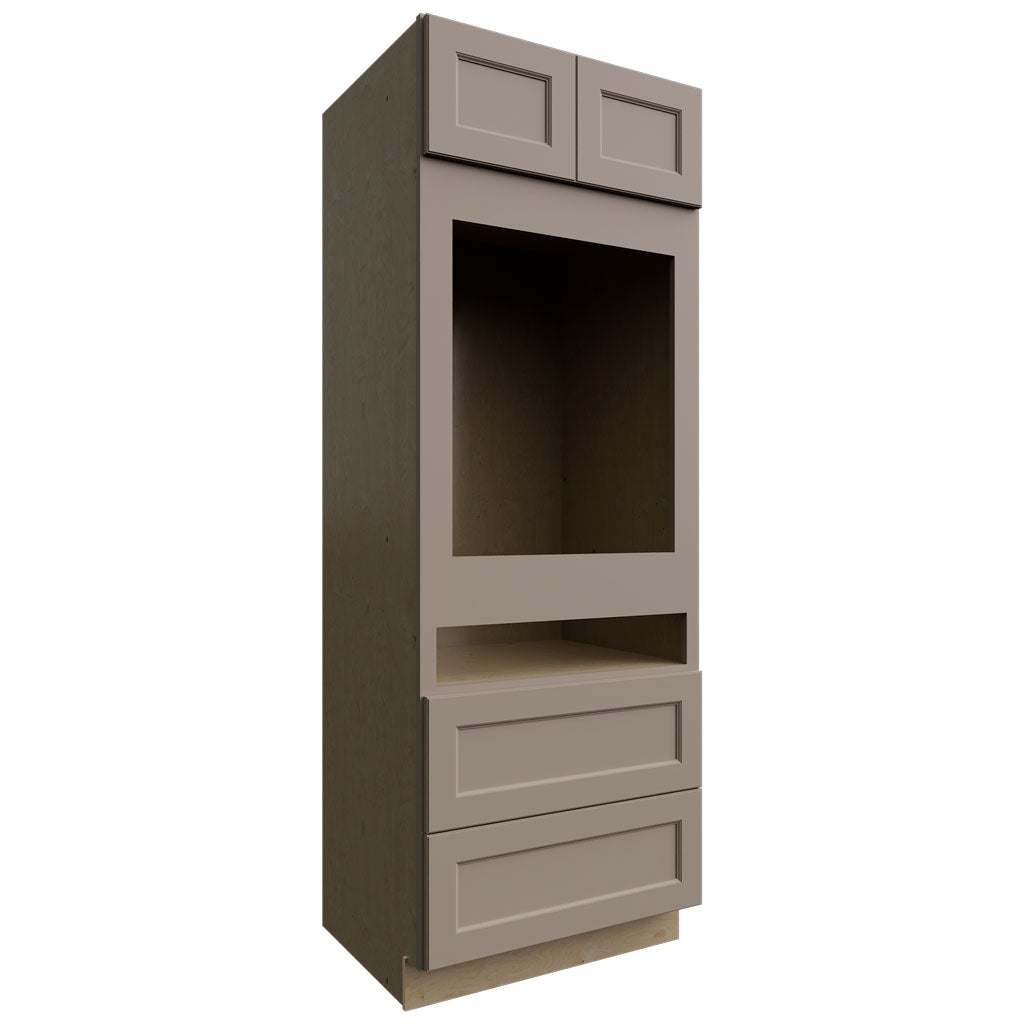 OC3384C - Tall - Oven Cabinet Combo - 33 W X 84 H X 24 D - Fusion Oyster