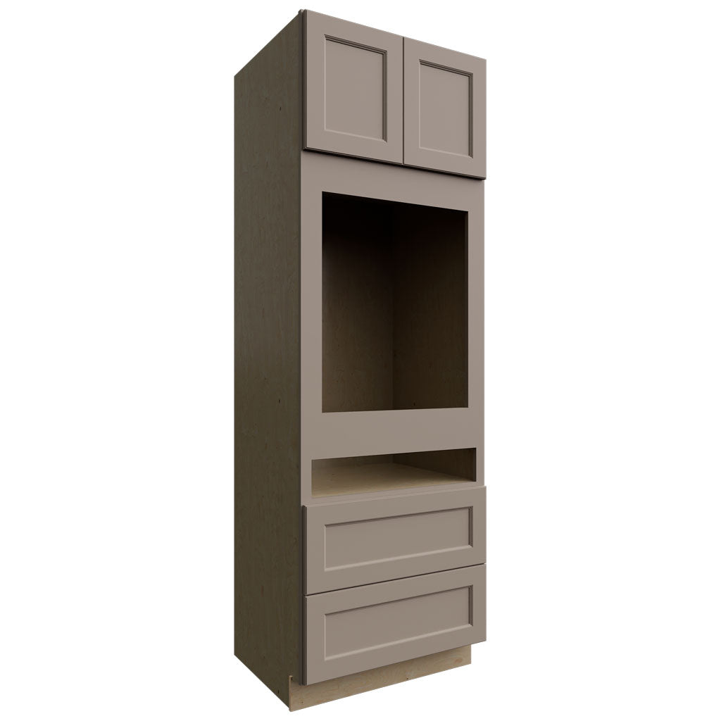 OC3390C - Tall - Oven Cabinet Combo - 33 W X 90 H X 24 D - Fusion Oyster