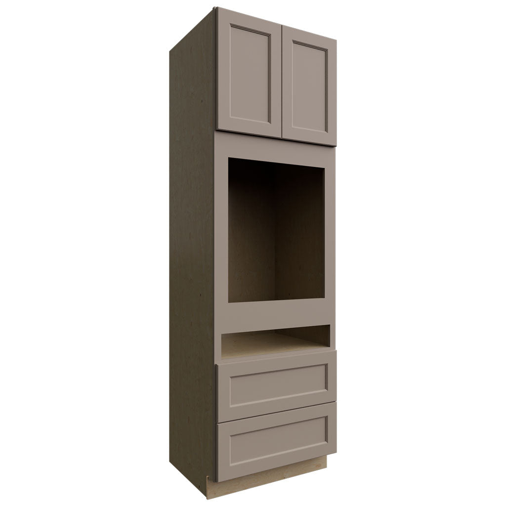 OC3396C - Tall - Oven Cabinet Combo - 33 W X 96 H X 24 D - Fusion Oyster