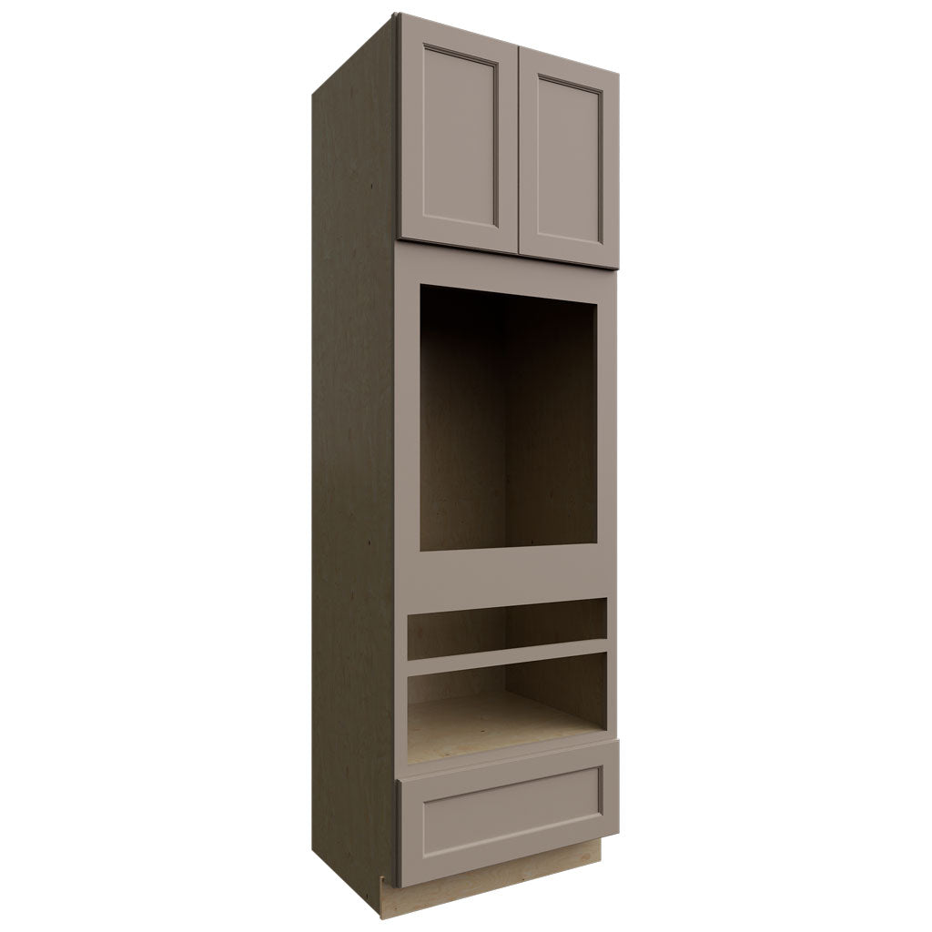 OC3396D - Tall - Oven Cabinet Double - 33 W X 96 H X 24 D - Fusion Oyster