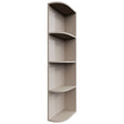 OER642 - Wall - Open End Cabinet - 6 W X 42 H X 12 D - Oyster