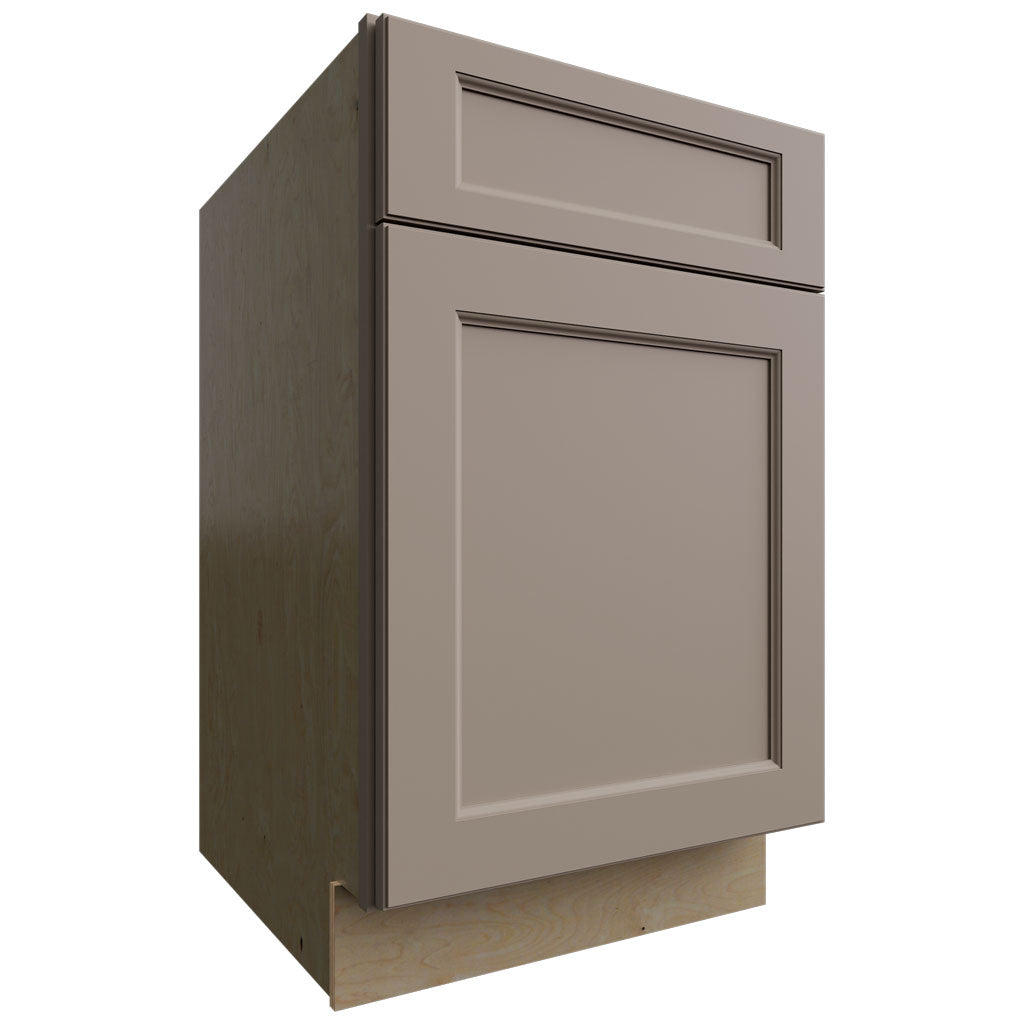 SB21 - Base - Sink Cabinet - 21 W X 34-1 2 H X 24 D - Fusion Oyster