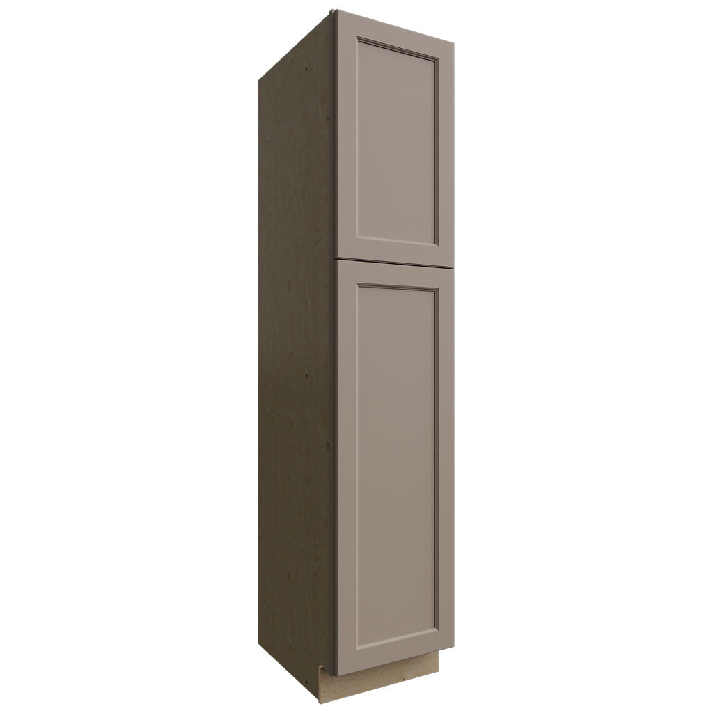 TP182484 - Tall - Pantry Cabinet - 18 W X 84 H X 24 D - Fusion Oyster