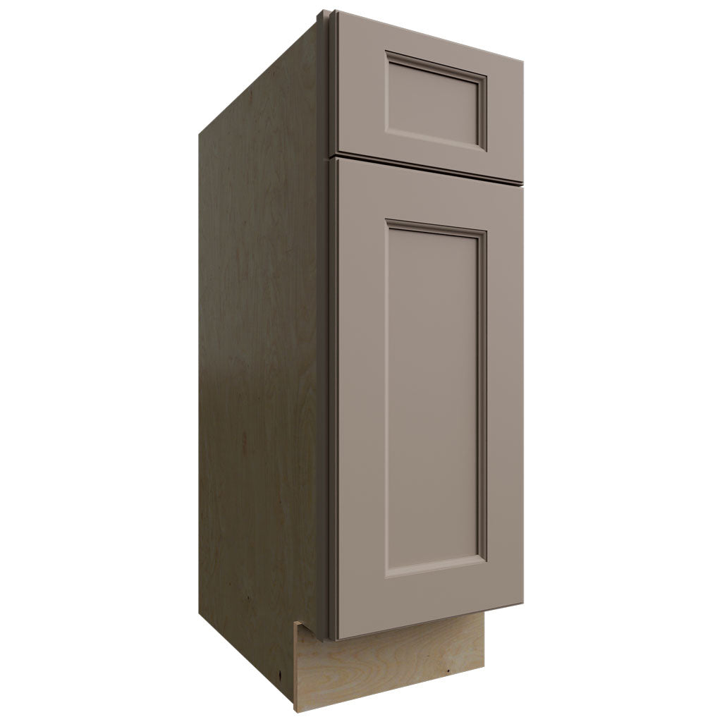 VB12-34 - Vanity - Base Standard Cabinet - 12 W X 34-1 2 H X 21 D - Fusion Oyster