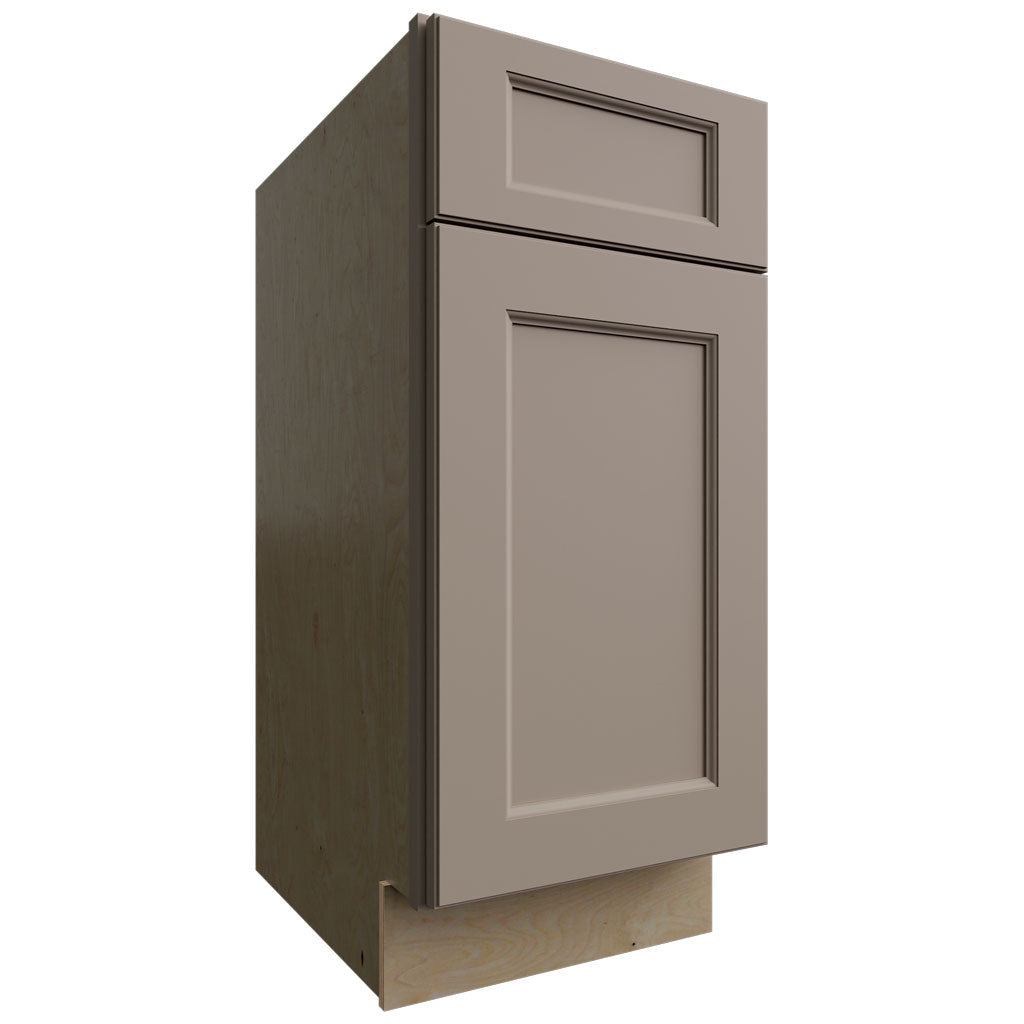 VB15-34 - Vanity - Base Standard Cabinet - 15 W X 34-1 2 H X 21 D - Fusion Oyster