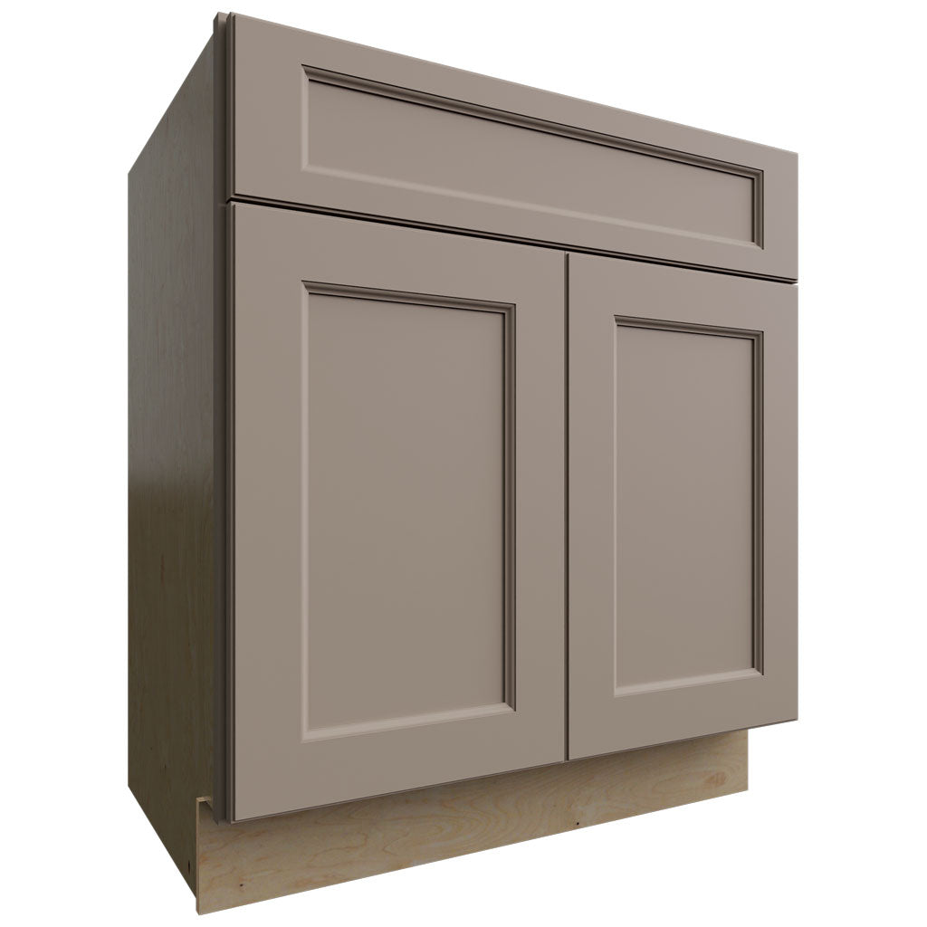 VB30-34 - Vanity - Base Standard Cabinet - 30 W X 34-1 2 H X 21 D - Fusion Oyster