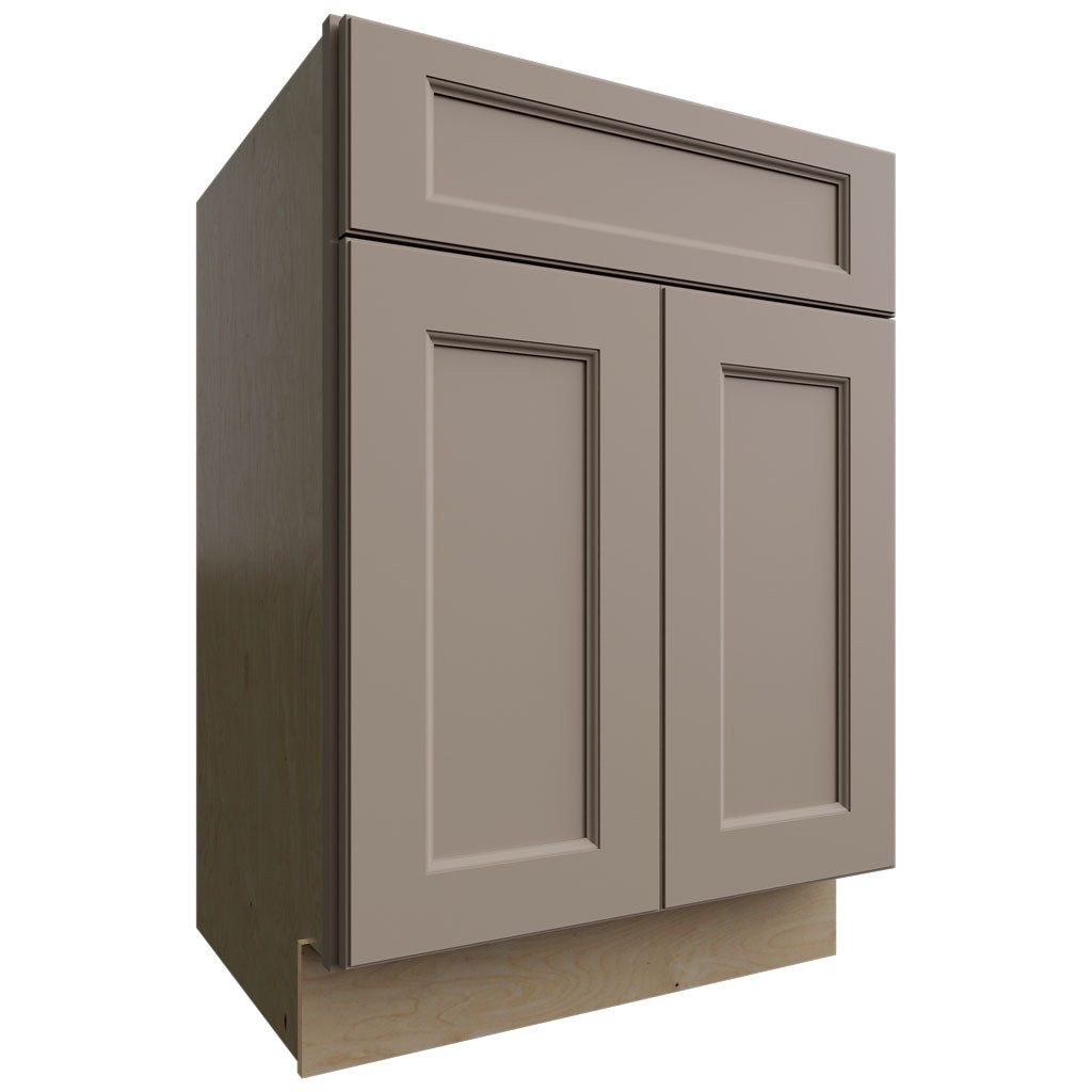 VSB24-34 - Vanity - Sink Cabinet - 24 W X 34-1 2 H X 21 D - Fusion Oyster