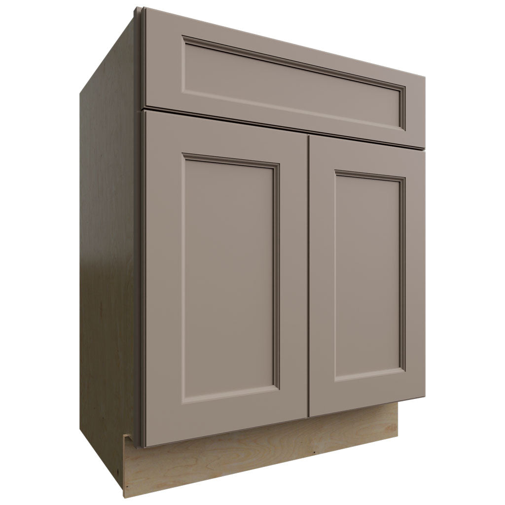 VSB27-34 - Vanity - Sink Cabinet - 27 W X 34-1 2 H X 21 D - Fusion Oyster