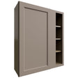 WBC3642 - Wall Corner - Blind Cabinet - 36 W X 42 H X 12 D - Fusion Oyster