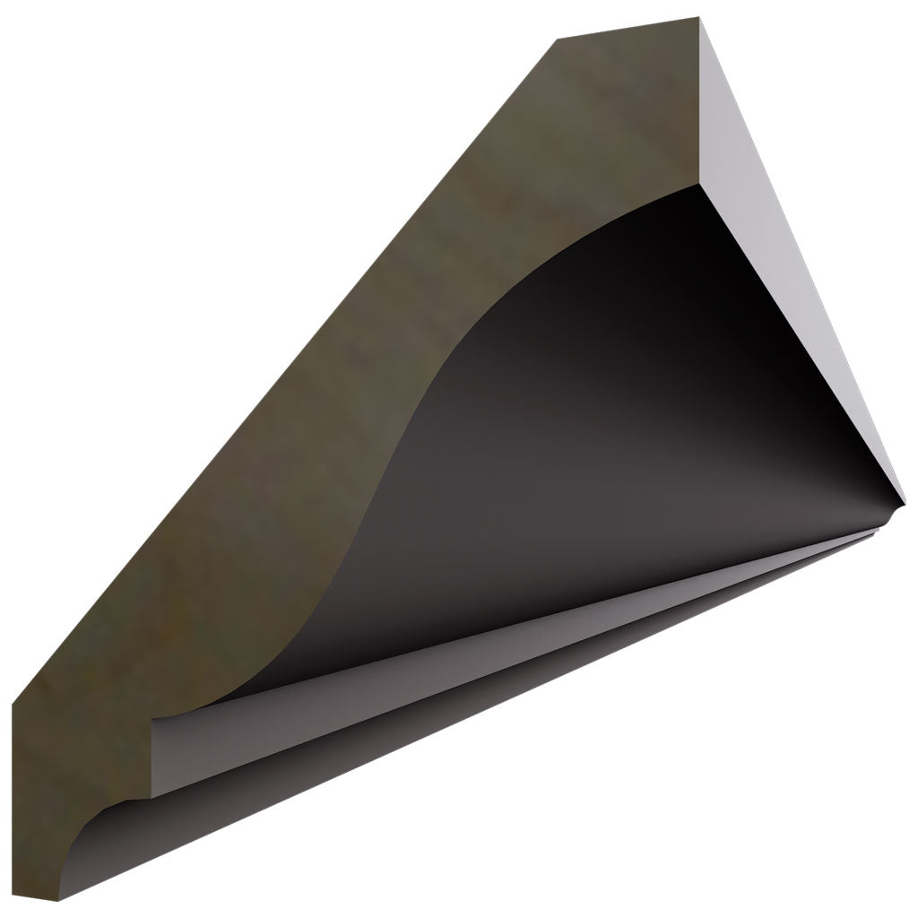 CM-6 - Crown Molding - 96 W X 3-3 8 H X 2-1 2 D - Stone