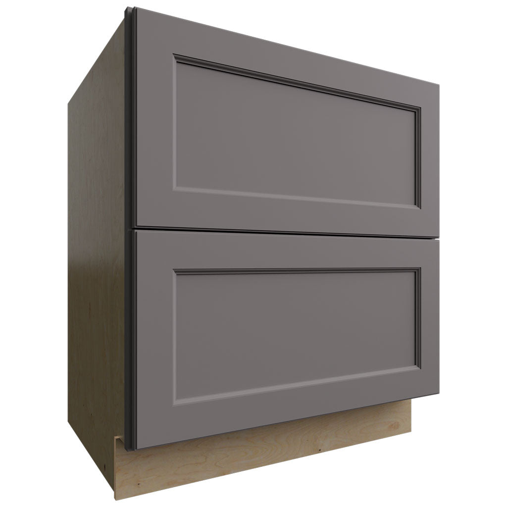 DB30-2 - Base - 2 Drawers Cabinet - 30 W X 34-1 2 H X 24 D - Fusion Stone