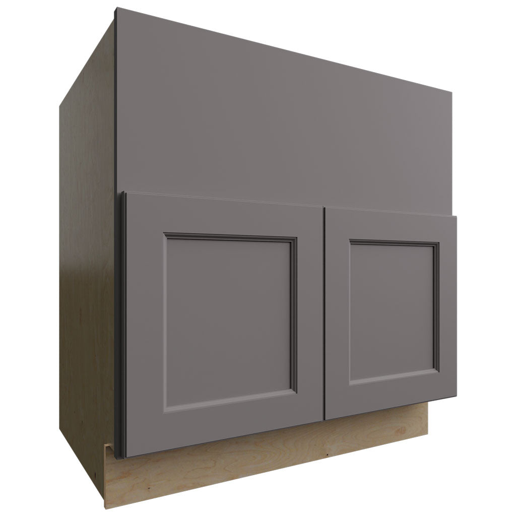 FS33 - Base - Farm Sink Cabinet - 33 W X 34-1 2 H X 24 D - Fusion Stone