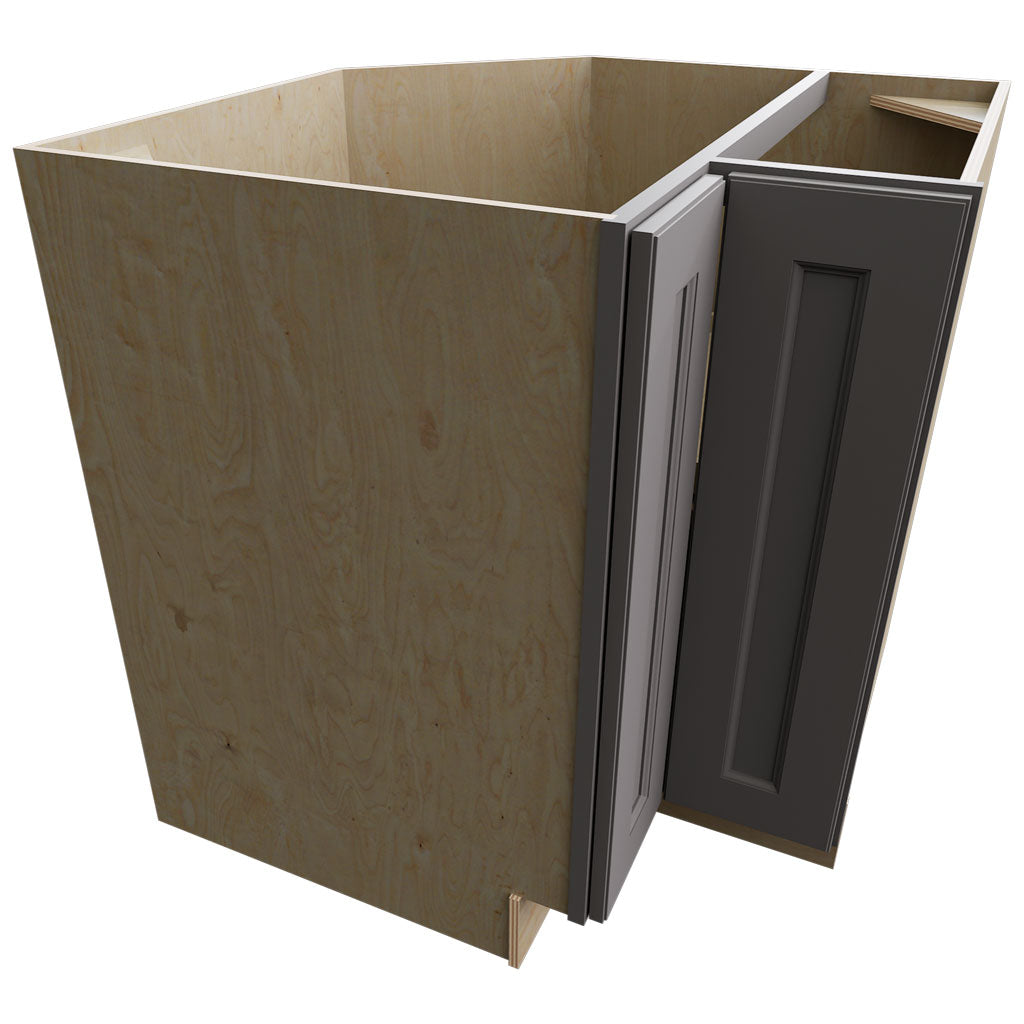 LSB33 - Base Corner - Lazy Susan Cabinet - 33 W X 34-1 2 H X 33 D - Fusion Stone